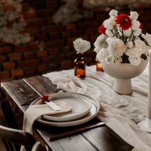 Dekoschale beige – Bild 1