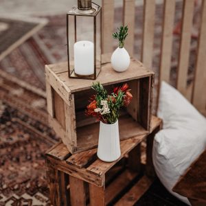 Vasen Set weiß – Bild 1